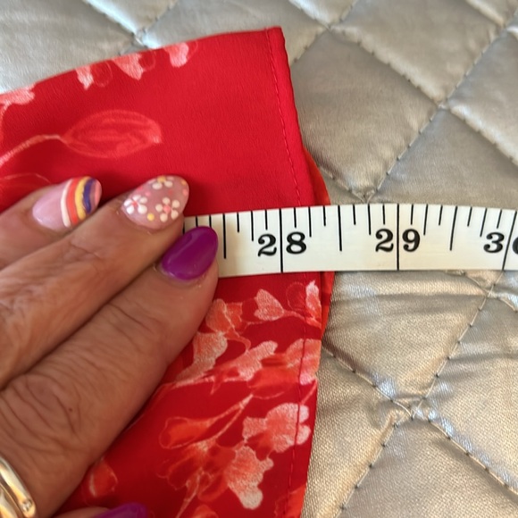 INC floral peplum top - Picture 7 of 7